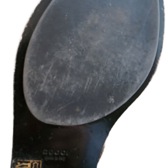 EUC Gucci sandals with gold hardware - Picture 8 of 12